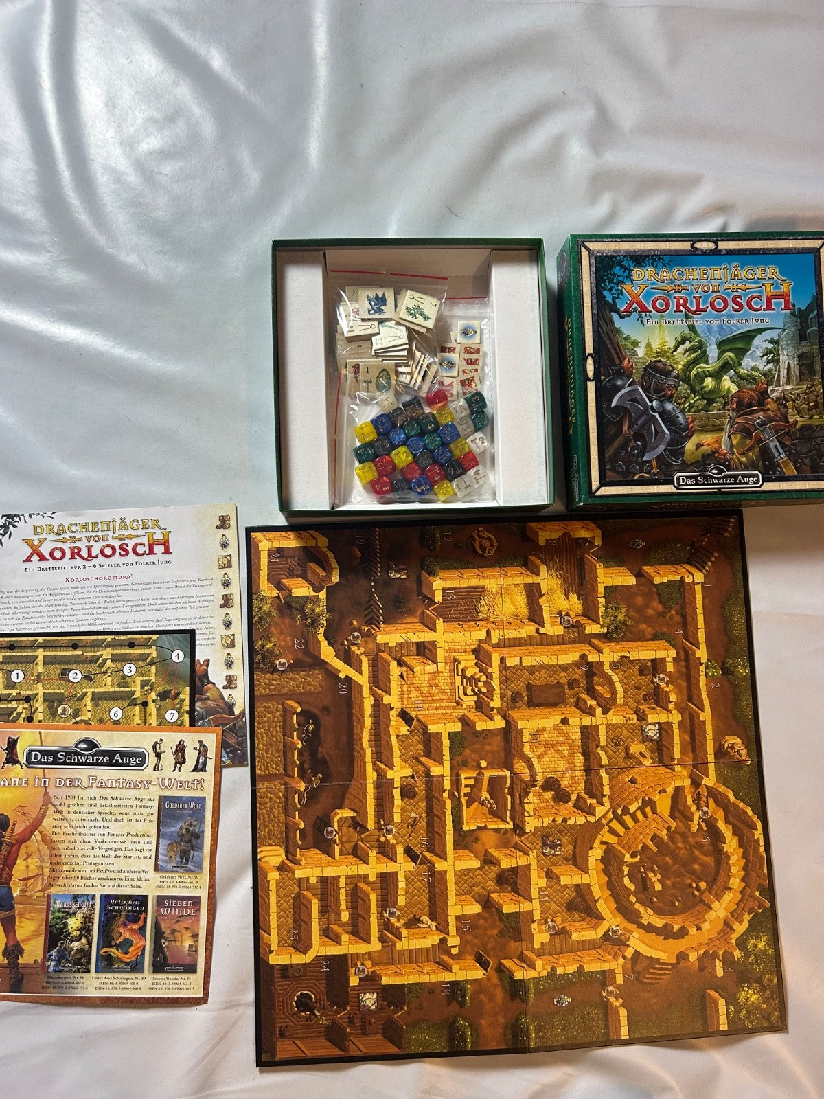 Drachenjäger von Xorlosch  Dragon Hunters Dice board Deutsch  Vollständig - Ansicht 6