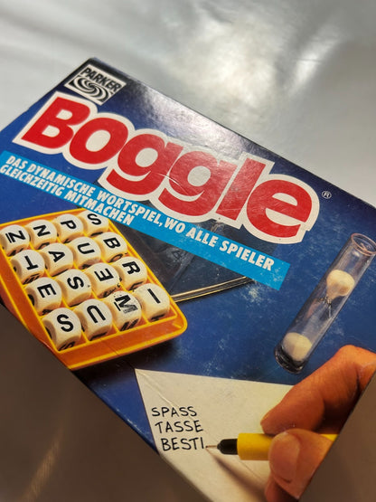 Boggle Kreuz und Quer durchs Wort Gewirr - PARKER  Deutsche 1985 - Vollständig - Ansicht 6