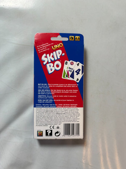 SkipBo  Mattel blau rote Ausgabe 2010   vollständig - Ansicht 6