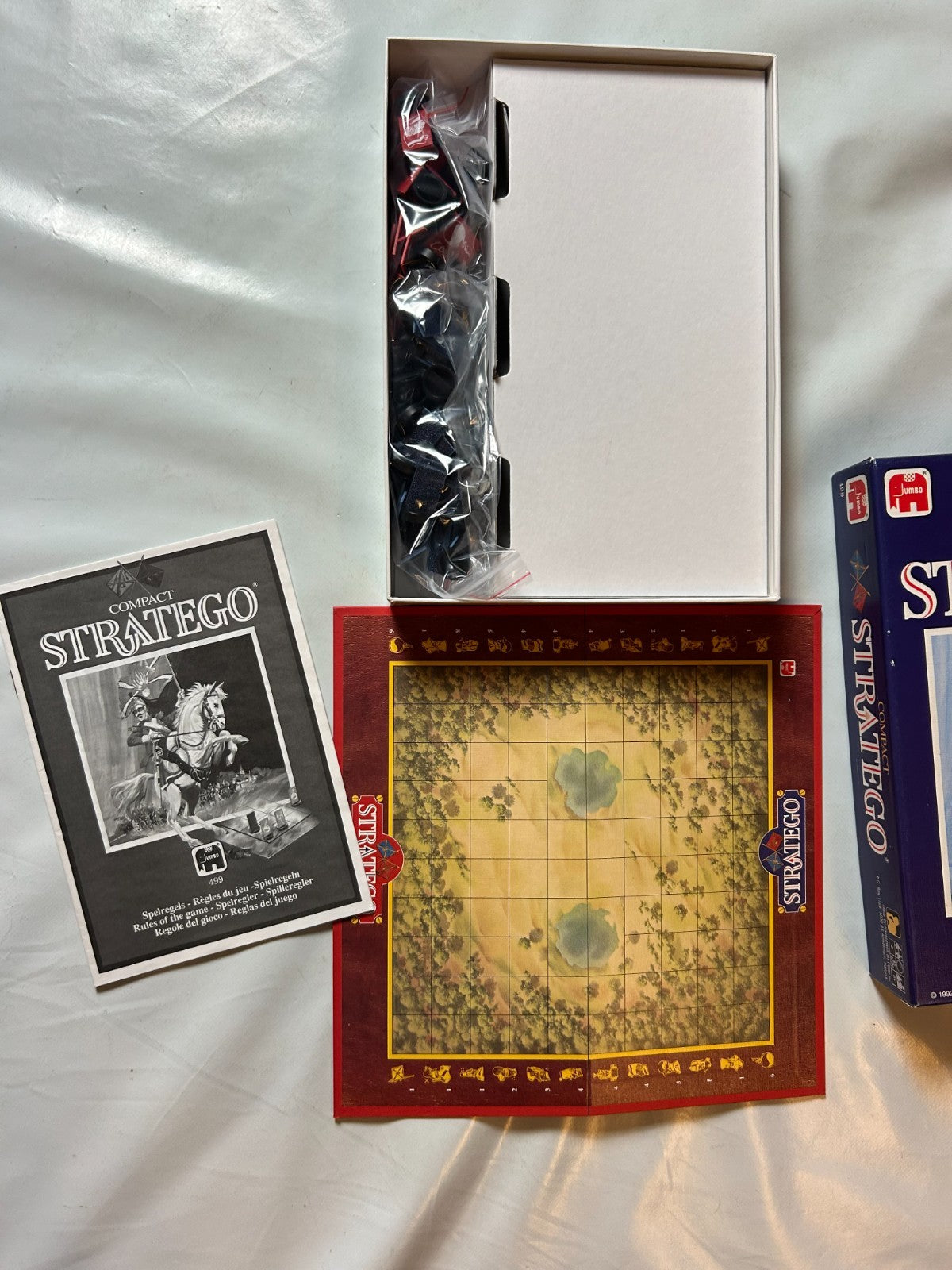 Compact STRATEGO  JUMBO 499 Spiel Brettspiel 1992  Vollständig - Ansicht 6
