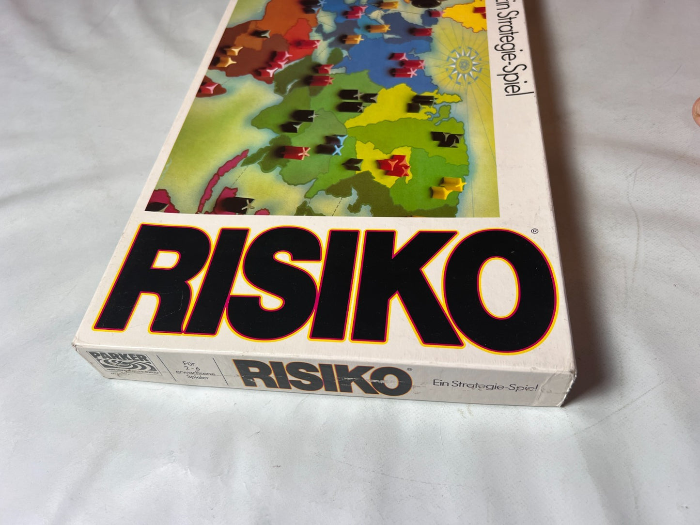 Risiko - Strategiespiel weiß Parker 1982 - Vollständig - Ansicht 9