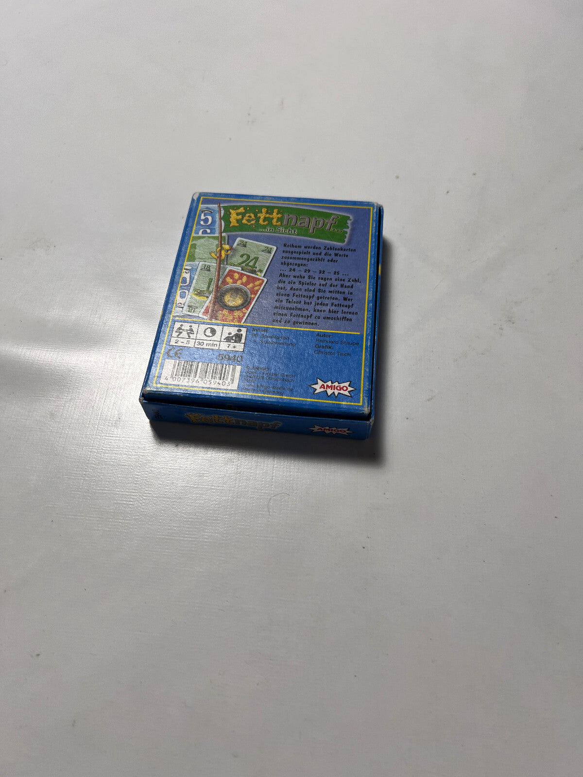 Detailfoto 2 – SKU A3815 – Kartenspiel gebraucht bei Brettspielimperium