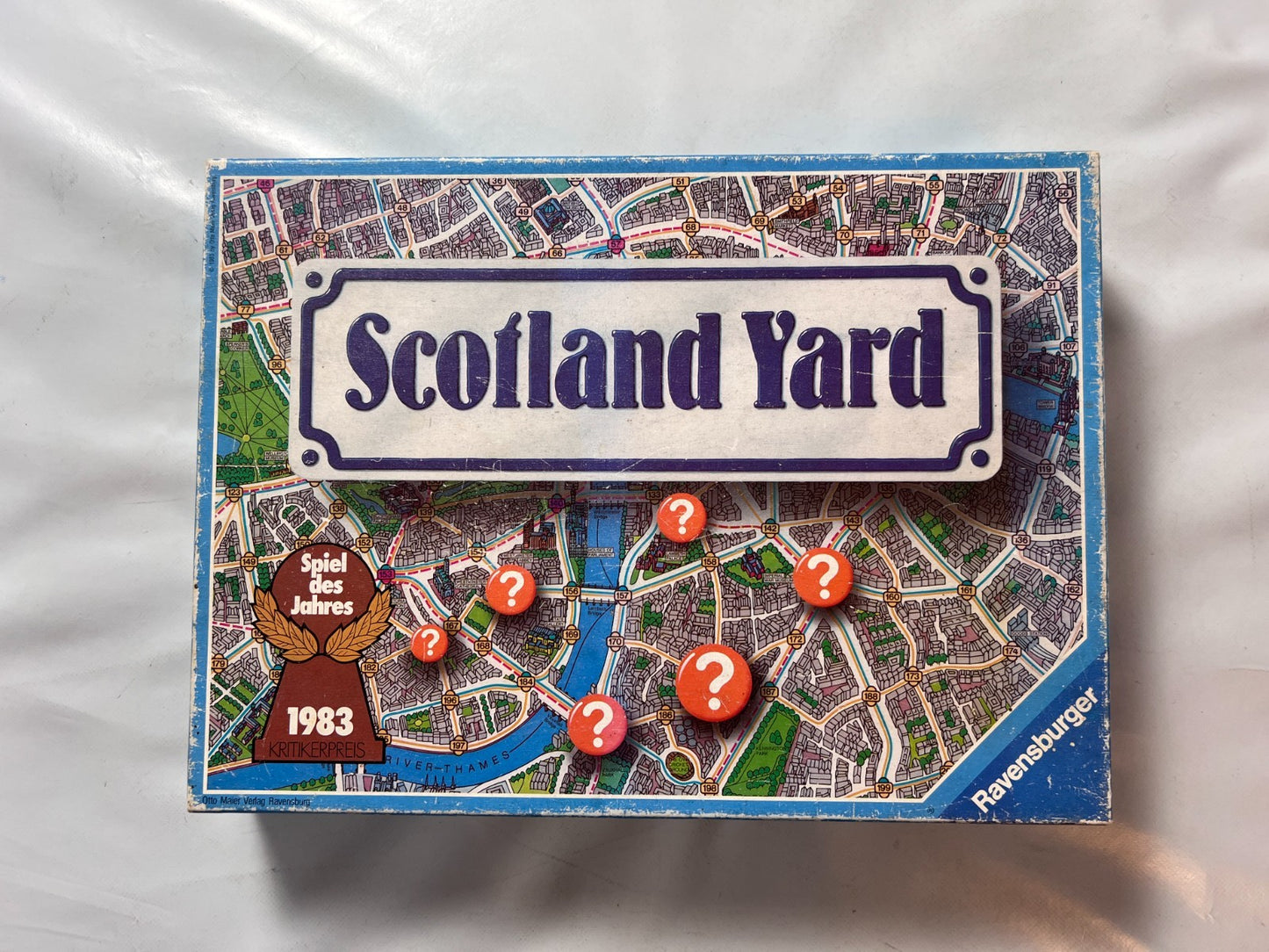 Scotland Yard Ravensburger -  Spiel des Jahres 1983  - Vollständig - Ansicht 4