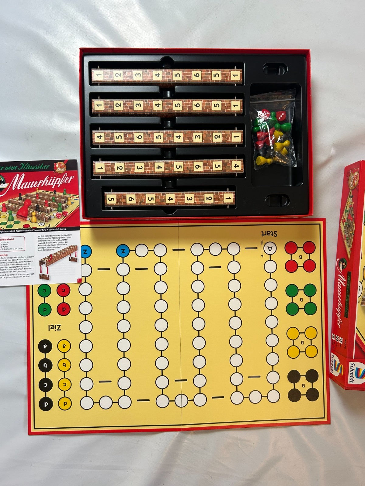 Mauerhüpfer Brettspiel - Schmidt Spiele - Vollständig - Ansicht 6