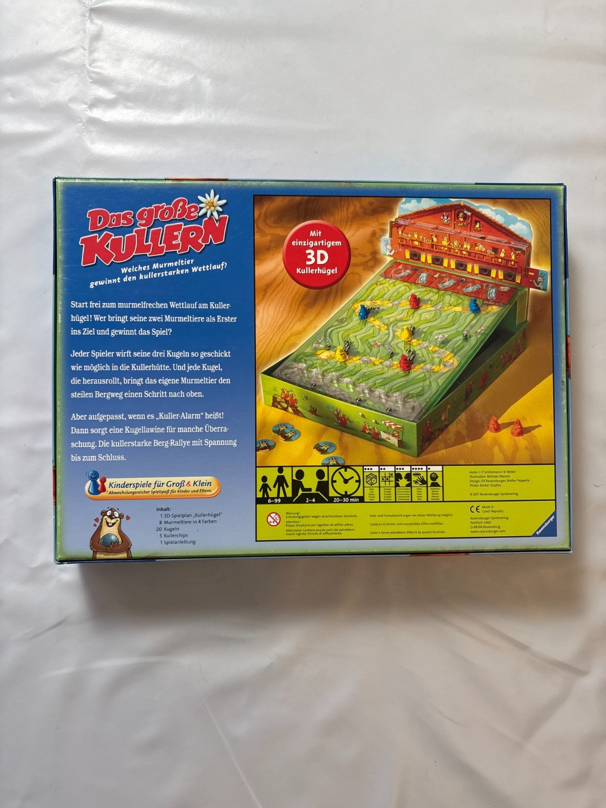 Das große Kullern spiel Brettspiel Ravensburger 2011 - Vollständig - Ansicht 10