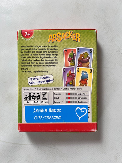 Detailfoto 9 – SKU A14562 – Kartenspiel gebraucht bei Brettspielimperium