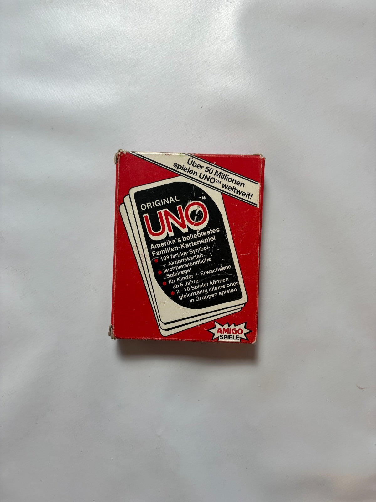 Original UNO Kartenspiel Amigo 80er Vintage Retro - Vollständig - Ansicht 2