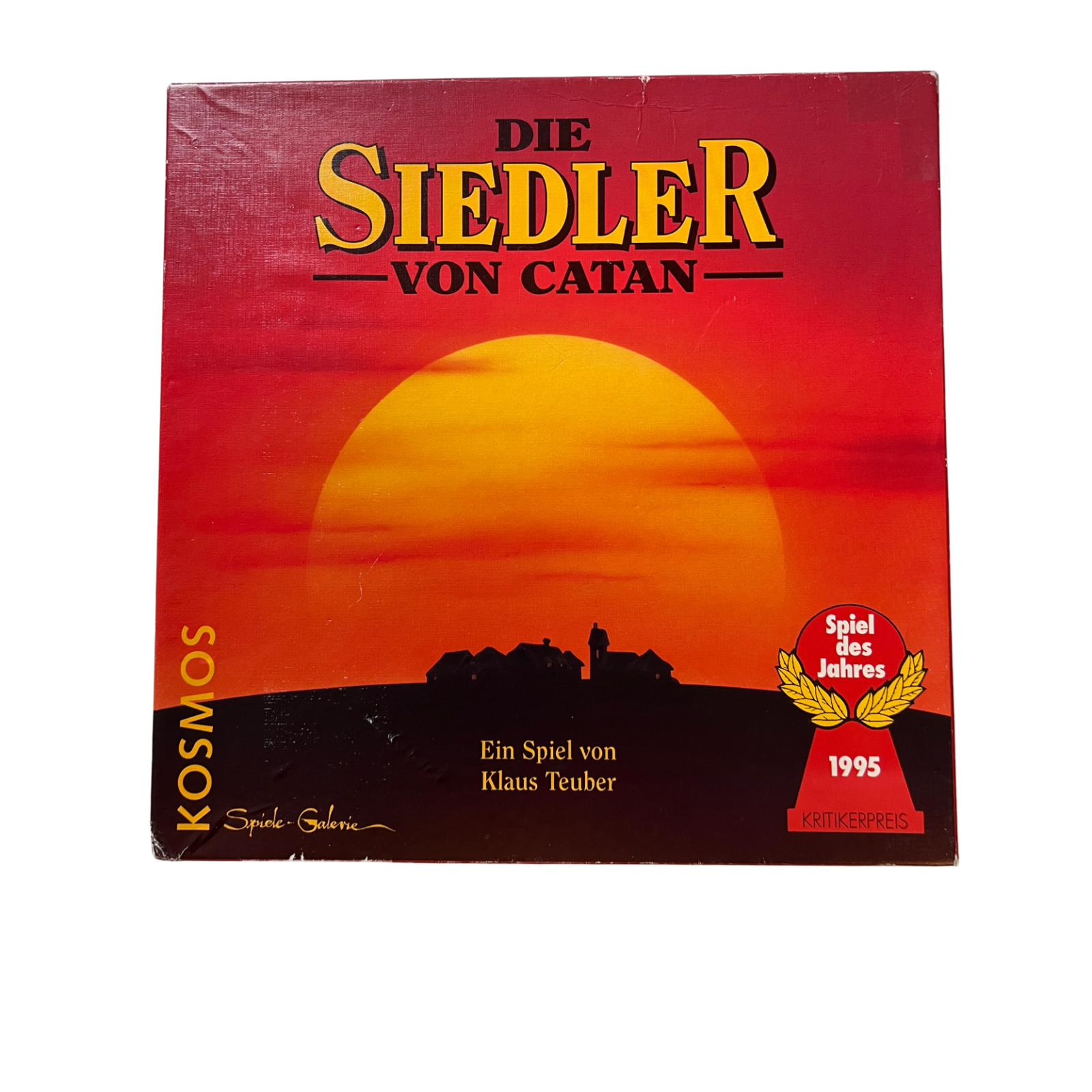 Brettspiel Die Siedler von Catan  Kosmos 1995  Holz  vollständig - Ansicht 1