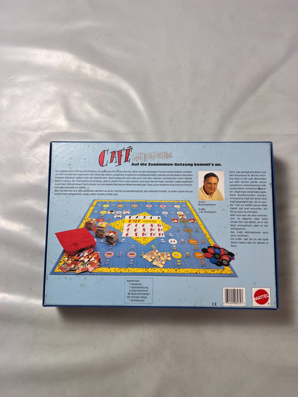 Café International - Brettspiel von Mattel - Vollständig - Ansicht 10