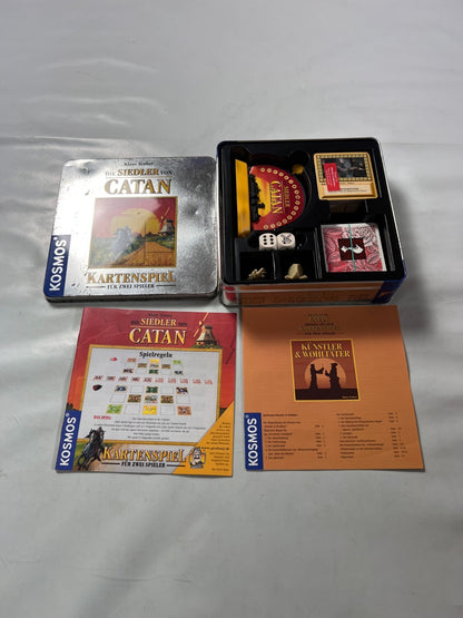 Die Siedler von Catan Kartenspiel Jubiläumsausgabe Metallbox  inkl. Erweiterung - Ansicht 3