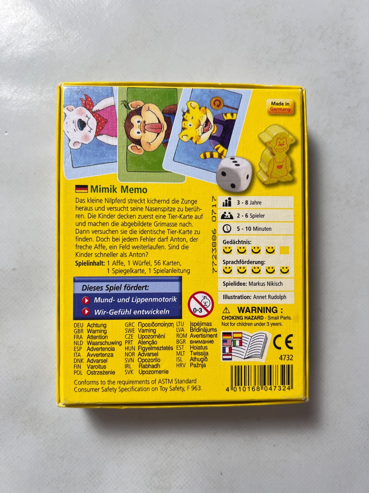 Mimik-Memo - das Kartenspiel - Haba - Vollständig - Ansicht 9