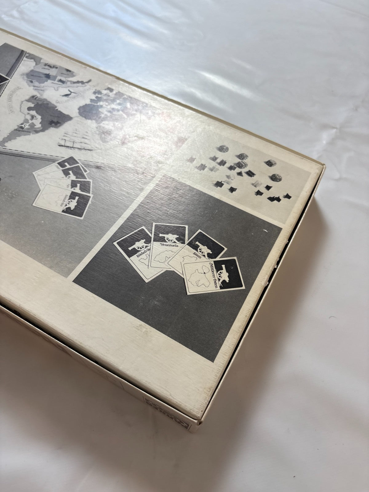 Risiko - Strategiespiel weiß Parker 1982 - Vollständig - Ansicht 13