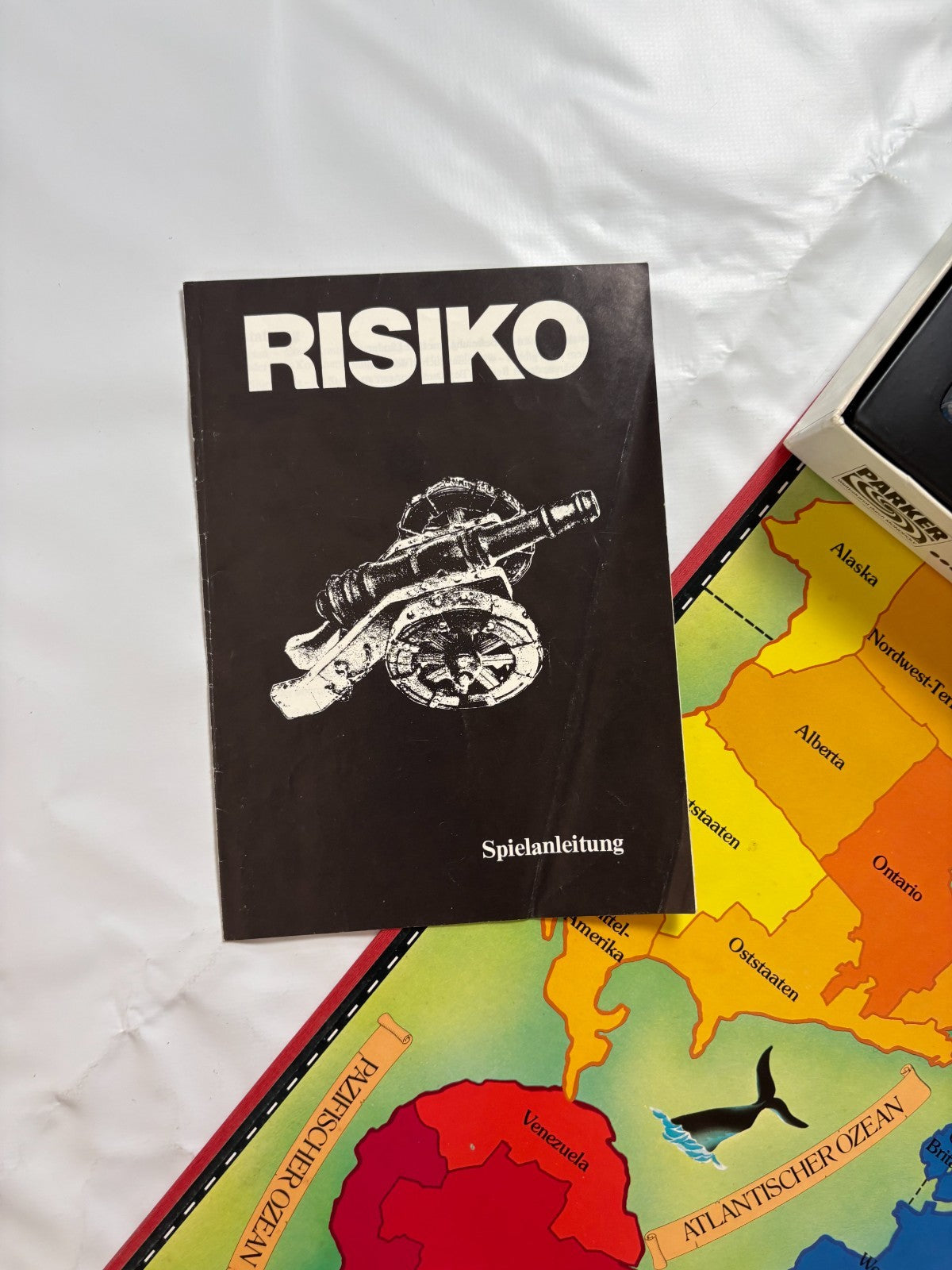 Risiko - Strategiespiel weiß Parker 1982 - Vollständig - Ansicht 10