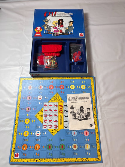 Café International - Brettspiel von Mattel - Vollständig Brett Karton Fleckig - Ansicht 2