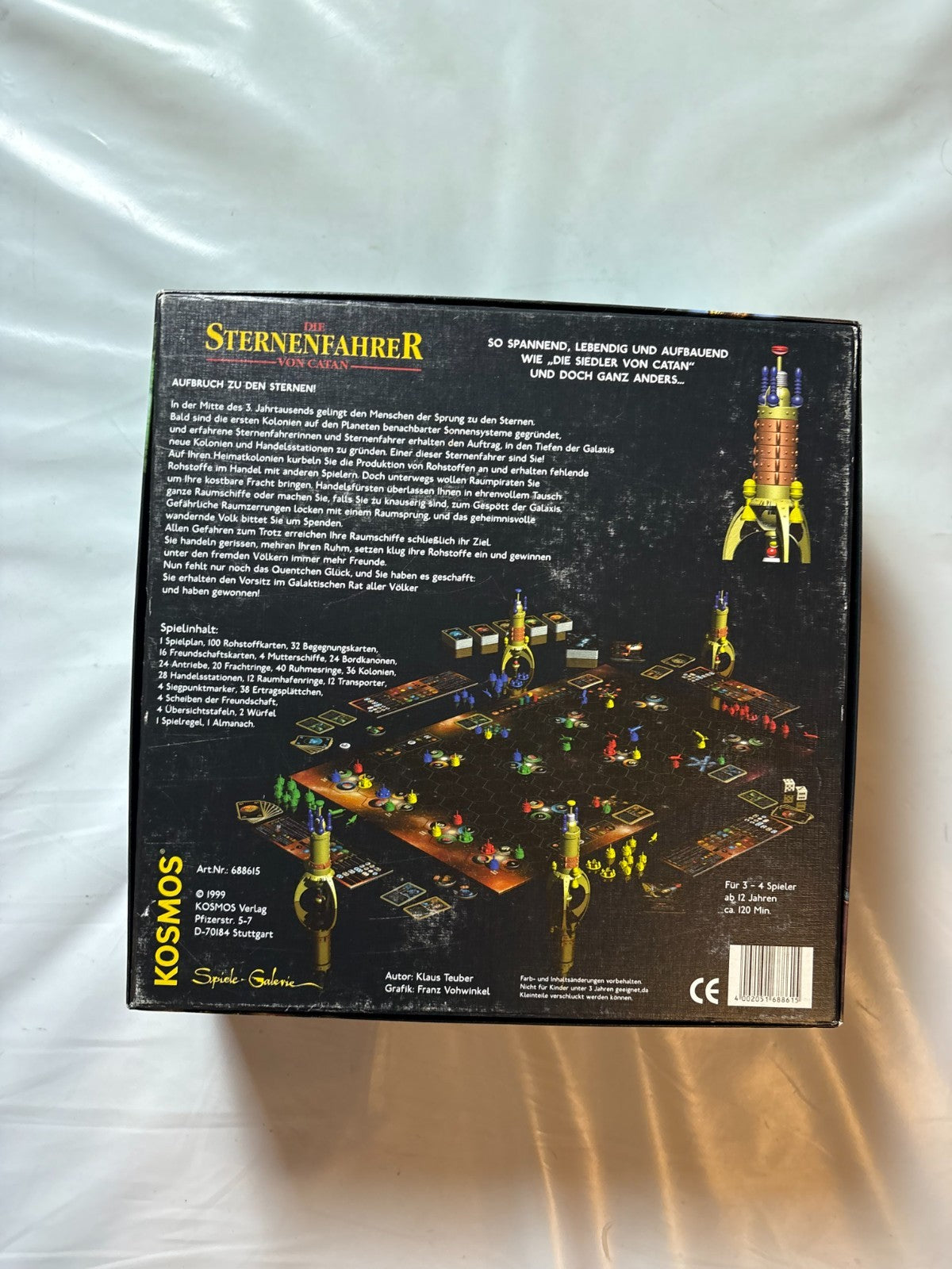 Die Sternenfahrer von Catan Spiel Gesellschaftsspiel Kosmos  Vollständig - Ansicht 9