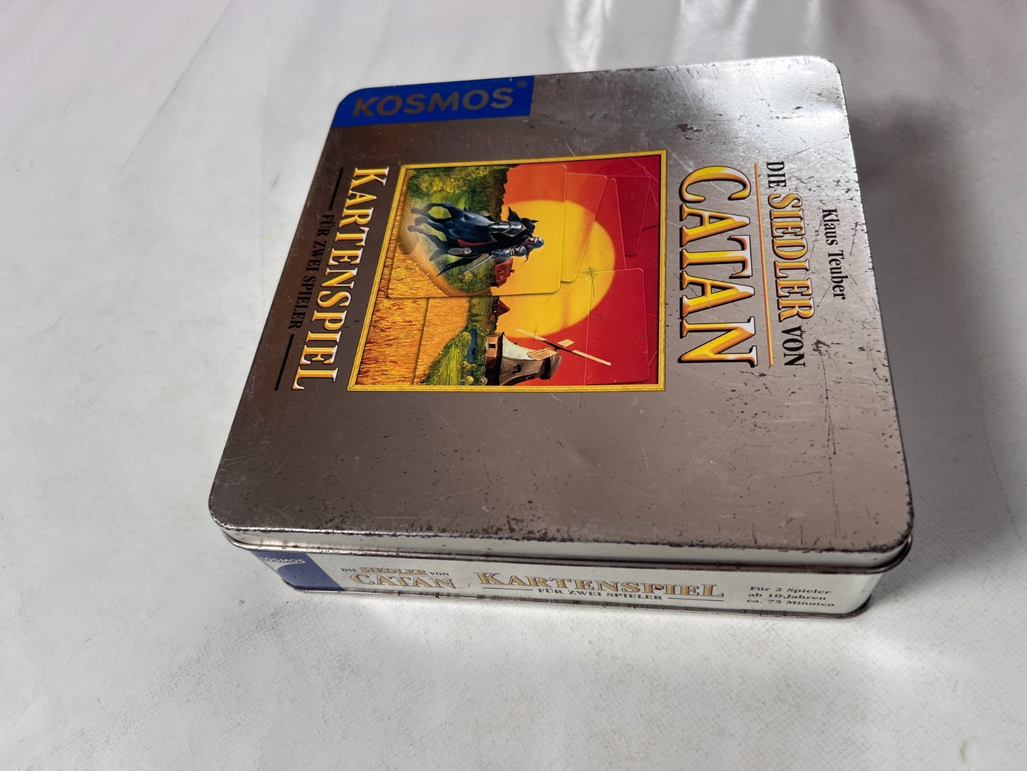 Die Siedler von Catan Kartenspiel Jubiläumsausgabe Metallbox  inkl. Erweiterung - Ansicht 8