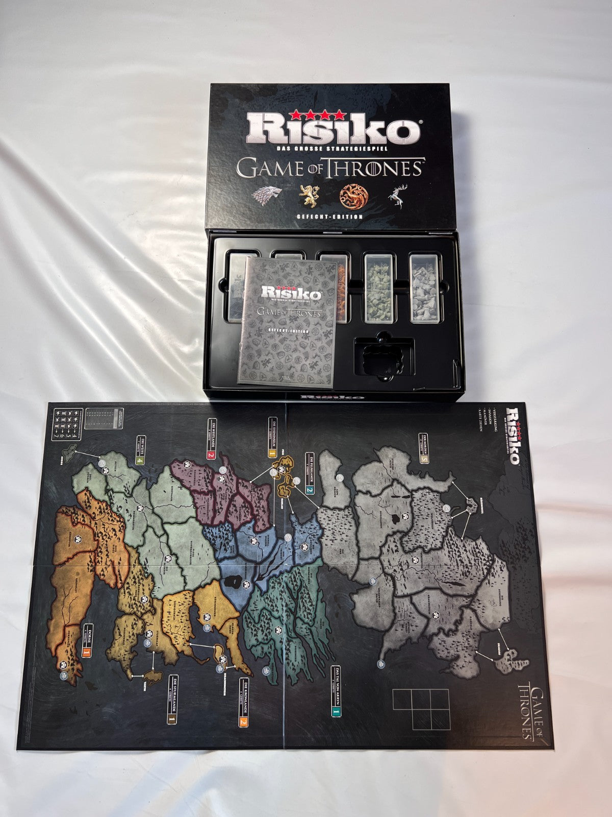 Risiko GoT Game of Thrones Strategie Spiel Gefecht Edition - Hasbro -Vollständig - Ansicht 2
