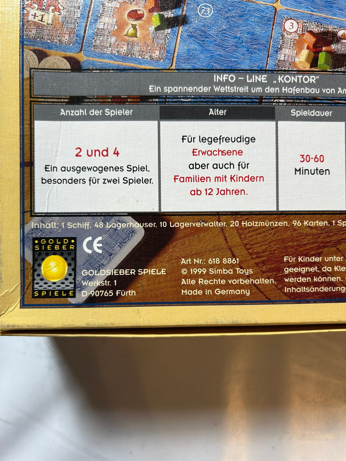 Detailfoto 10 – SKU A7962 – Gesellschaftsspiel gebraucht bei Brettspielimperium