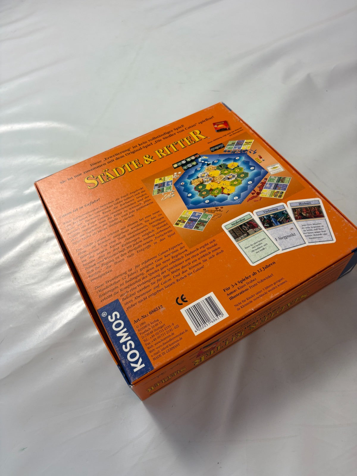 Die Siedler von Catan Städte und Ritter Erweiterung HOLZ  Vollständig - Ansicht 13