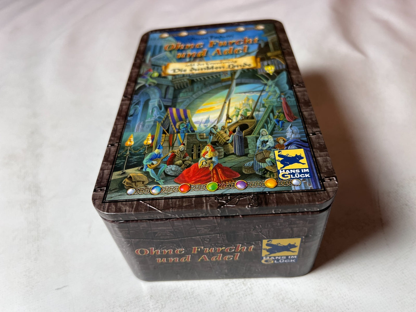 Ohne Furcht und Adel + Erweiterung Die dunklen Lande Metallbox  Vollständig - Ansicht 8
