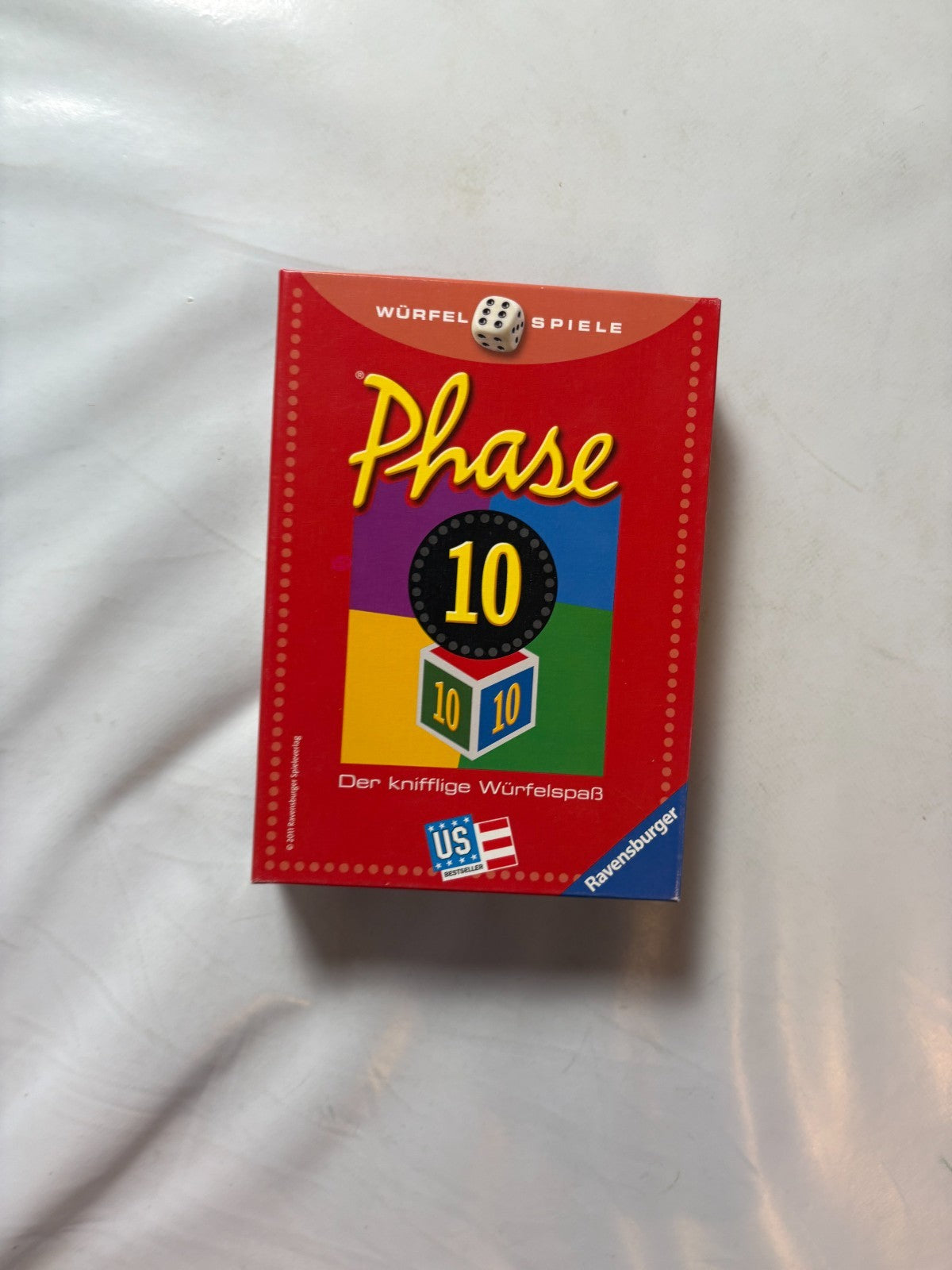 Phase 10 Würfelspiel Spiel Ravensburger Alte Version 2007  Vollständig - Ansicht 2