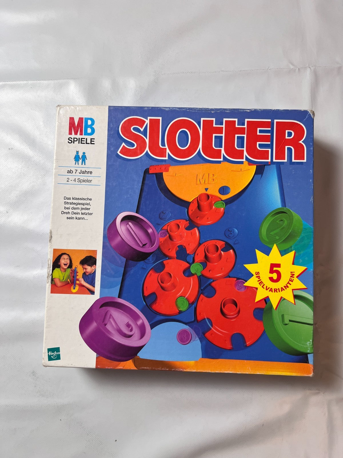 Brettspiel - SLOTTER - MB Spiele - 1999 - Original Hasbro - vollständig - Ansicht 5