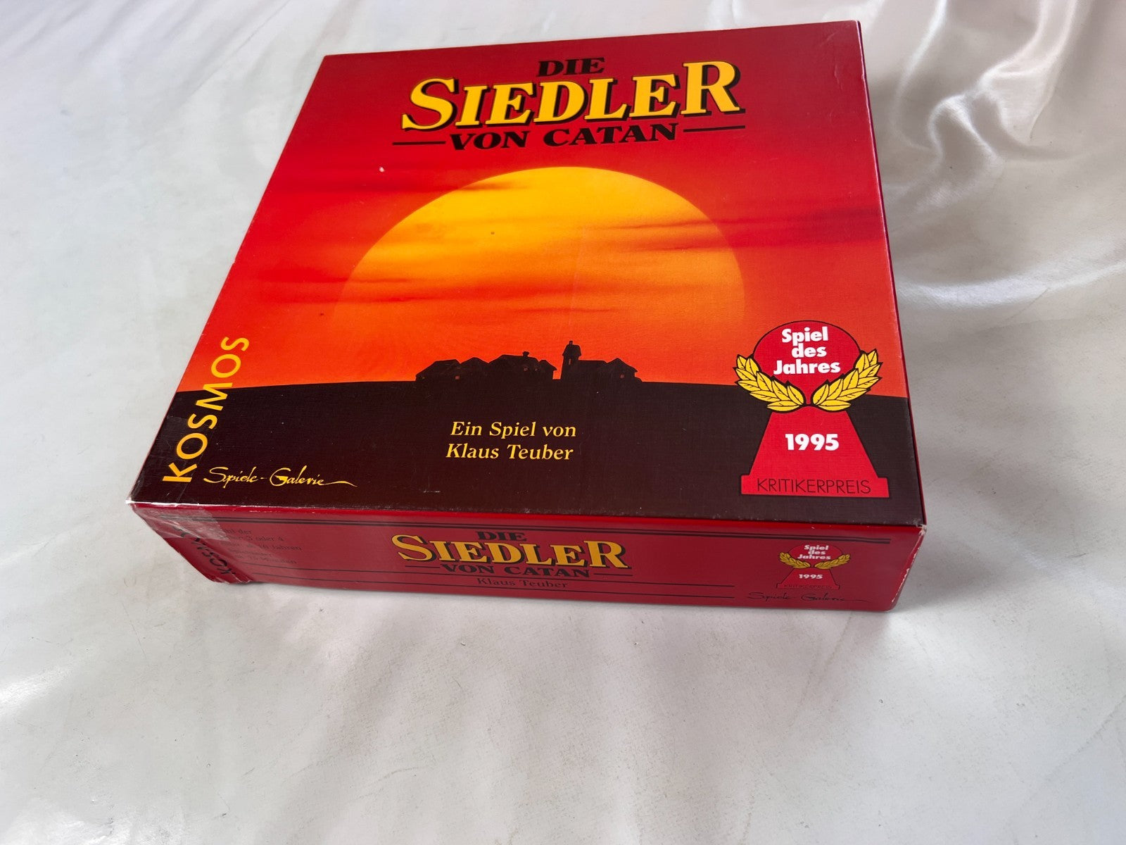 Brettspiel Die Siedler von Catan  Kosmos 1995  Holz  vollständig - Ansicht 9