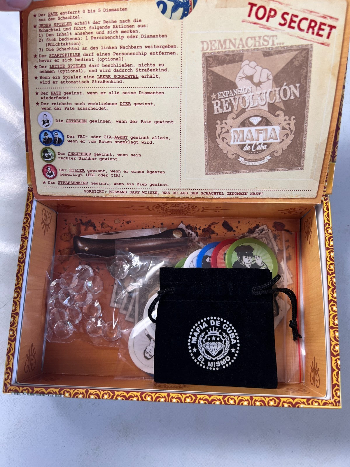 MAFIA DE CUBA  Gesellschaftsspiel  Asmodee  vollständig - Ansicht 2