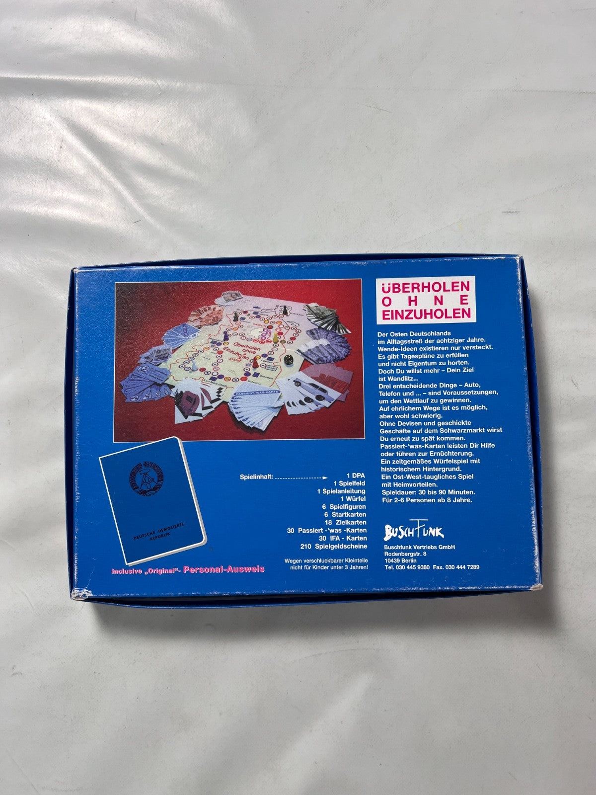 Überholen ohne Einzuholen  DDR Spiel 1995  Buschfunk  Vollständig - Ansicht 9