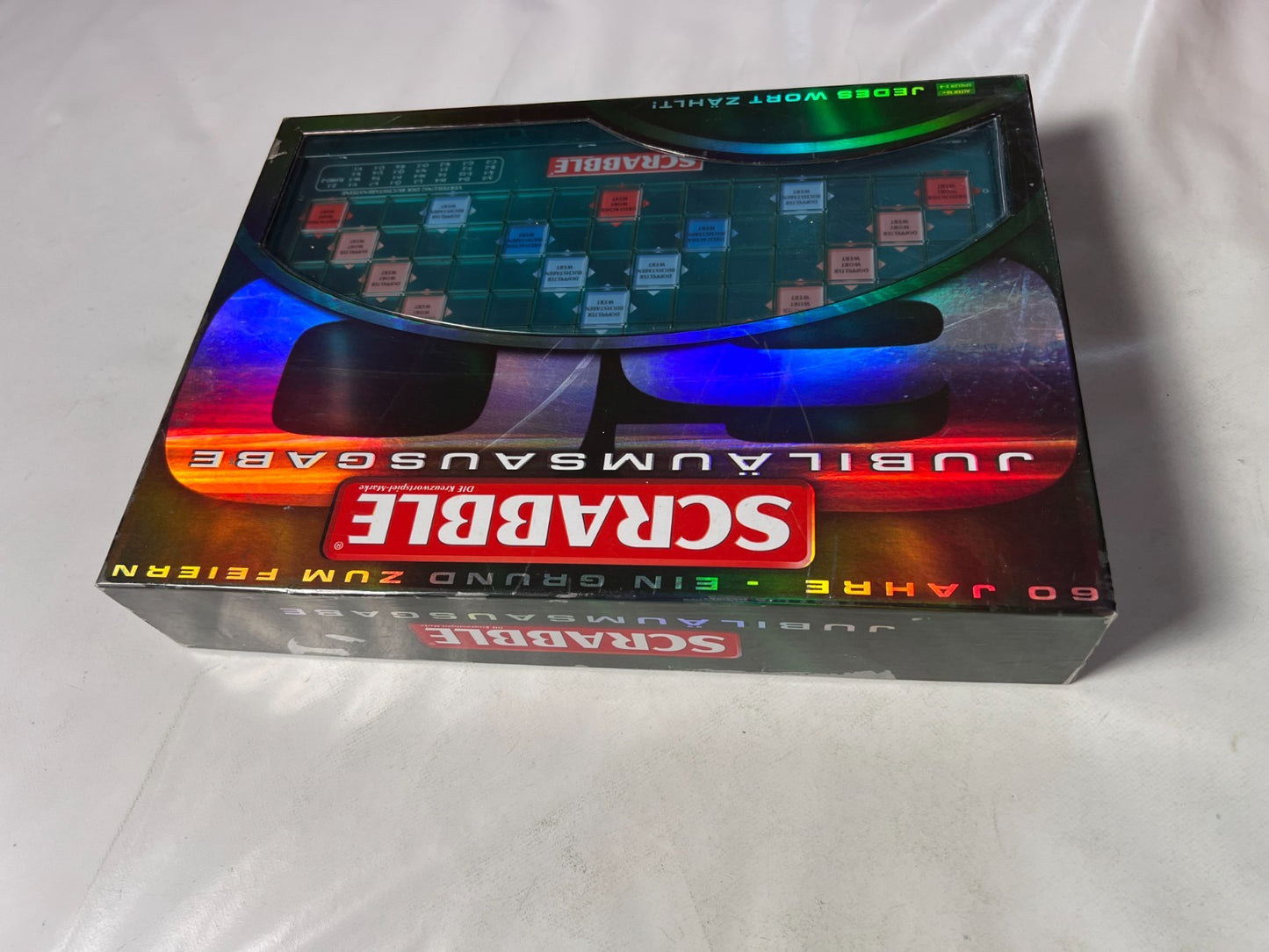 Scrabble Jubiläumsausgabe 60 Jahre Mattel Brettspiel Spiel  Vollständig - Ansicht 7