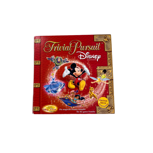 Trivial Pursuit Disney rote Edition Hasbro Spiel Gesellschaftsspie  vollständig - Ansicht 1