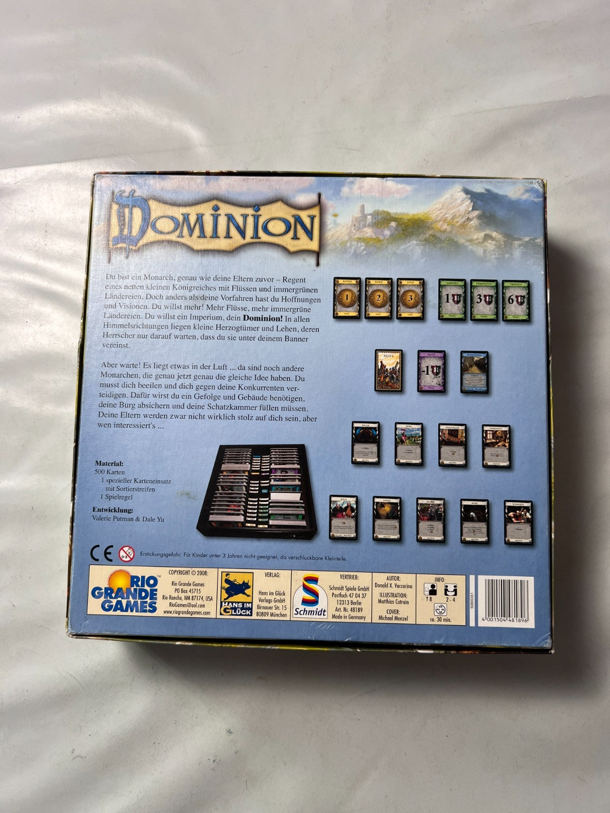 Dominion  Was für eine Welt Basisspiel Hans im Glück  Vollständig - Ansicht 9