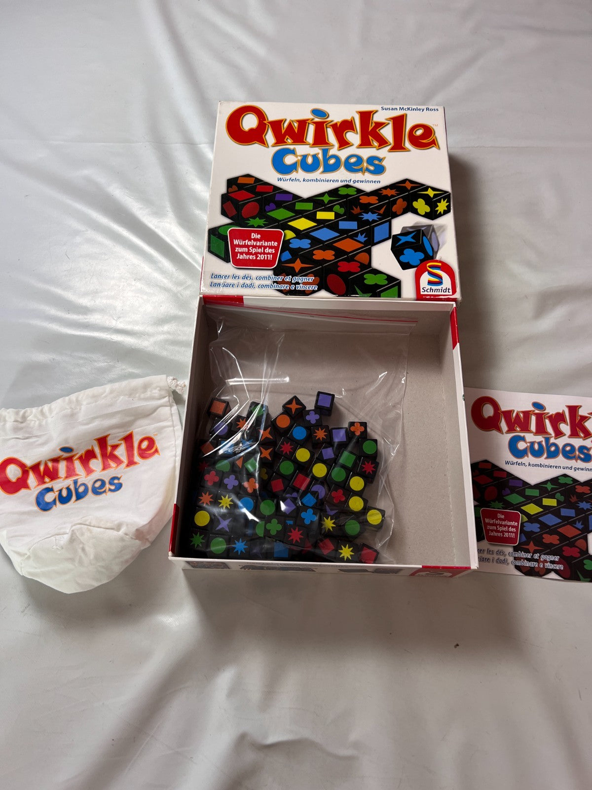 Qwirkle Cubes  Schmidt Spiele  Vollständig - Ansicht 3