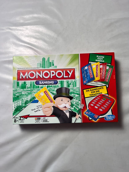 Monopoly Banking Rot  Hasbro  Vollständig - Ansicht 4