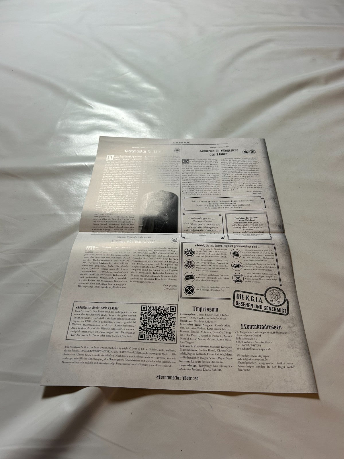 Detailfoto 7 – SKU A11841 – Rollenspiel-Buch gebraucht bei Brettspielimperium