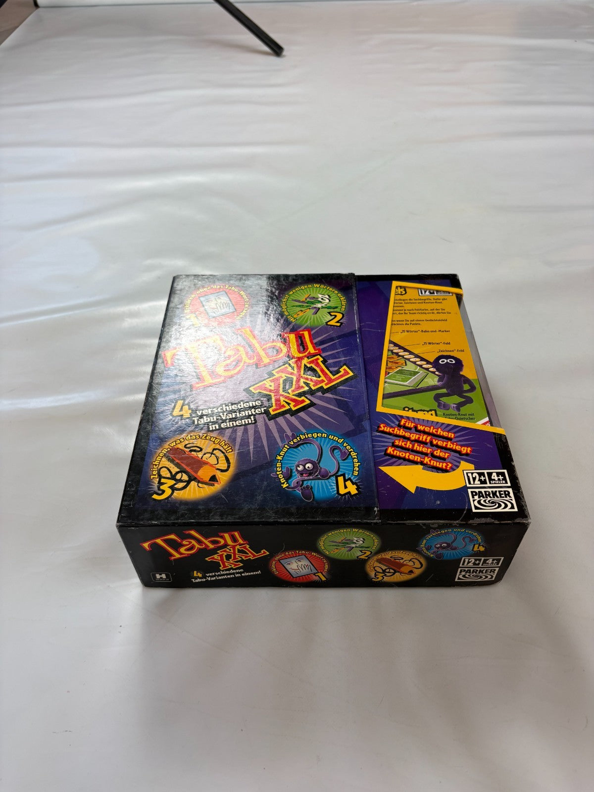 TABU XXL Parker  4 verschiedene TabuVarianten  Vollständig - Ansicht 3