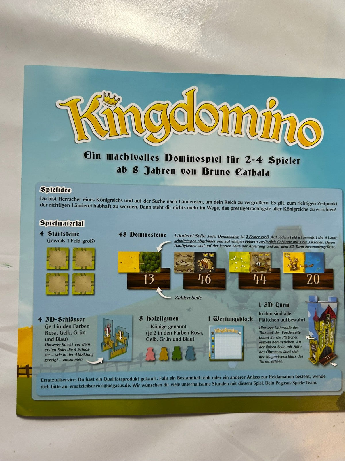 Detailfoto 8 – SKU W9553 – Gesellschaftsspiel gebraucht bei Brettspielimperium