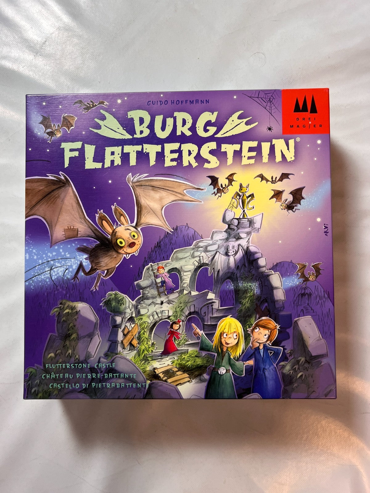 Burg Flatterstein Drei Magier Spiele Brettspiel  Vollständig - Ansicht 4