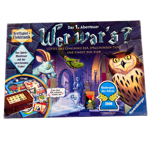 Wer war's? Ravensburger 2007 Brettspiel Gesellschaftsspiel Getestet Vollständig - Ansicht 1