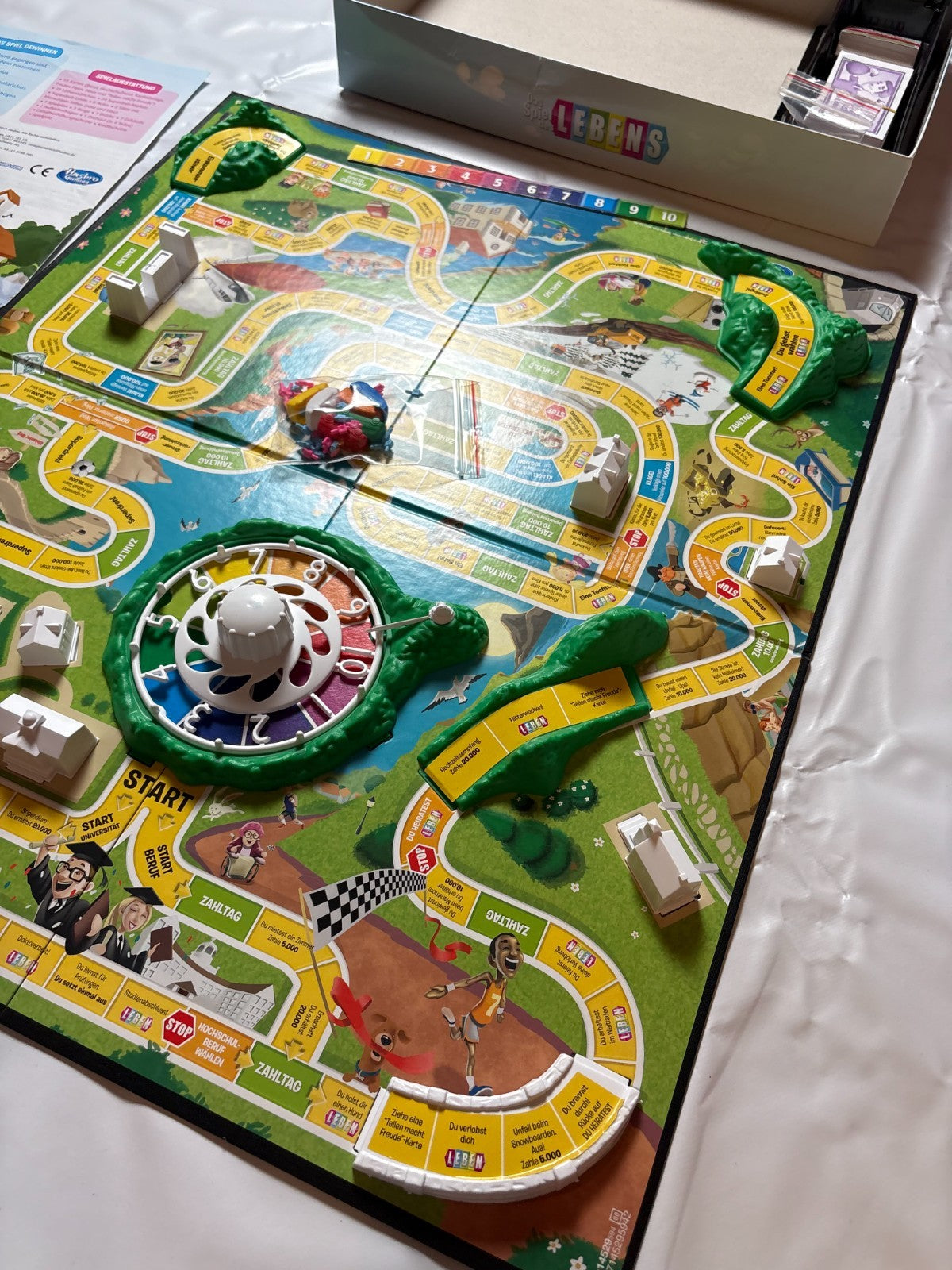 Das Spiel des Lebens Original Hasbro 2015 Brettspiel - Vollständig - Ansicht 15