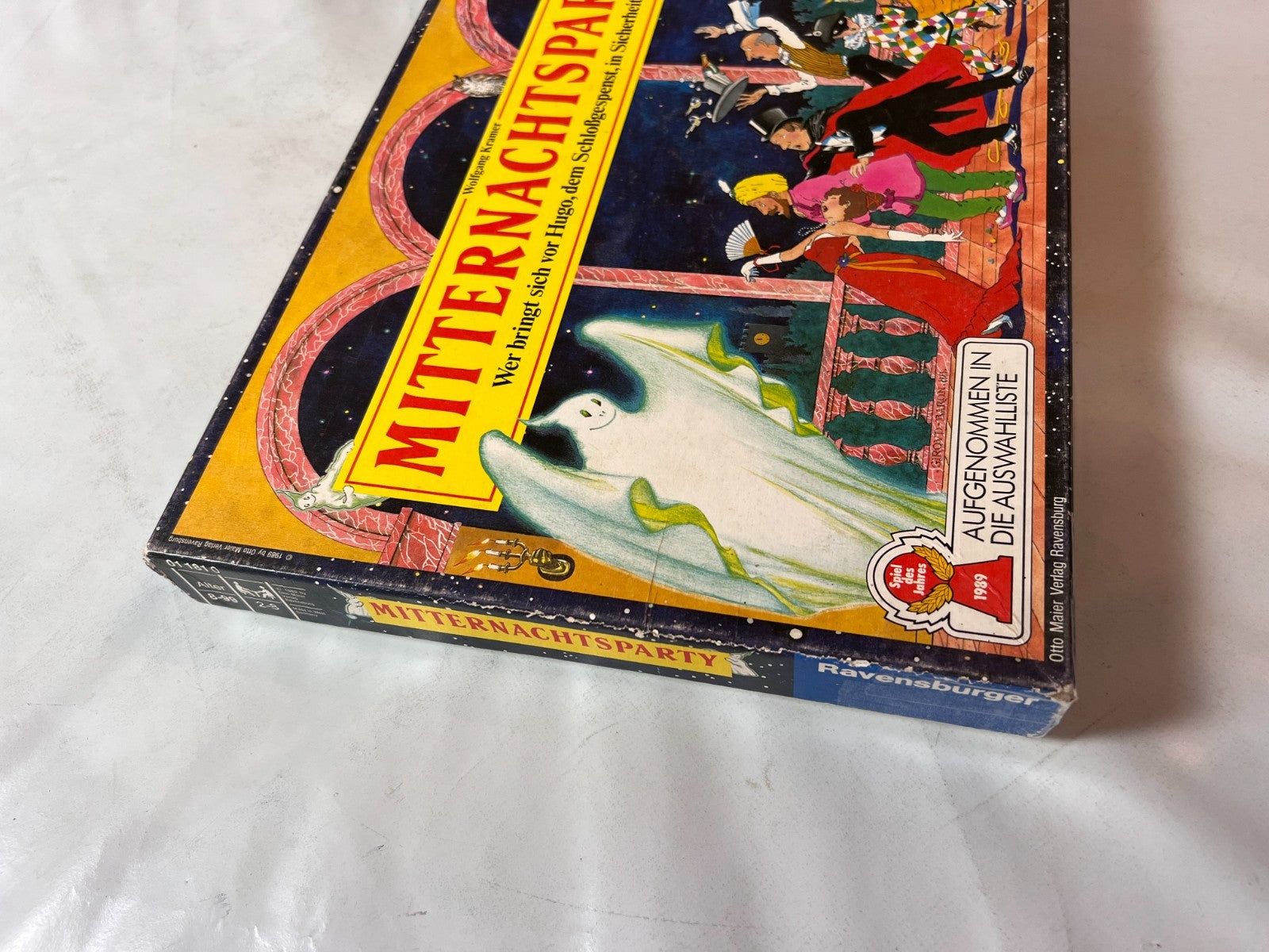 Gesellschaftsspiel  Mitternachtsparty  Ravensburger 1989  Vollständig - Ansicht 5