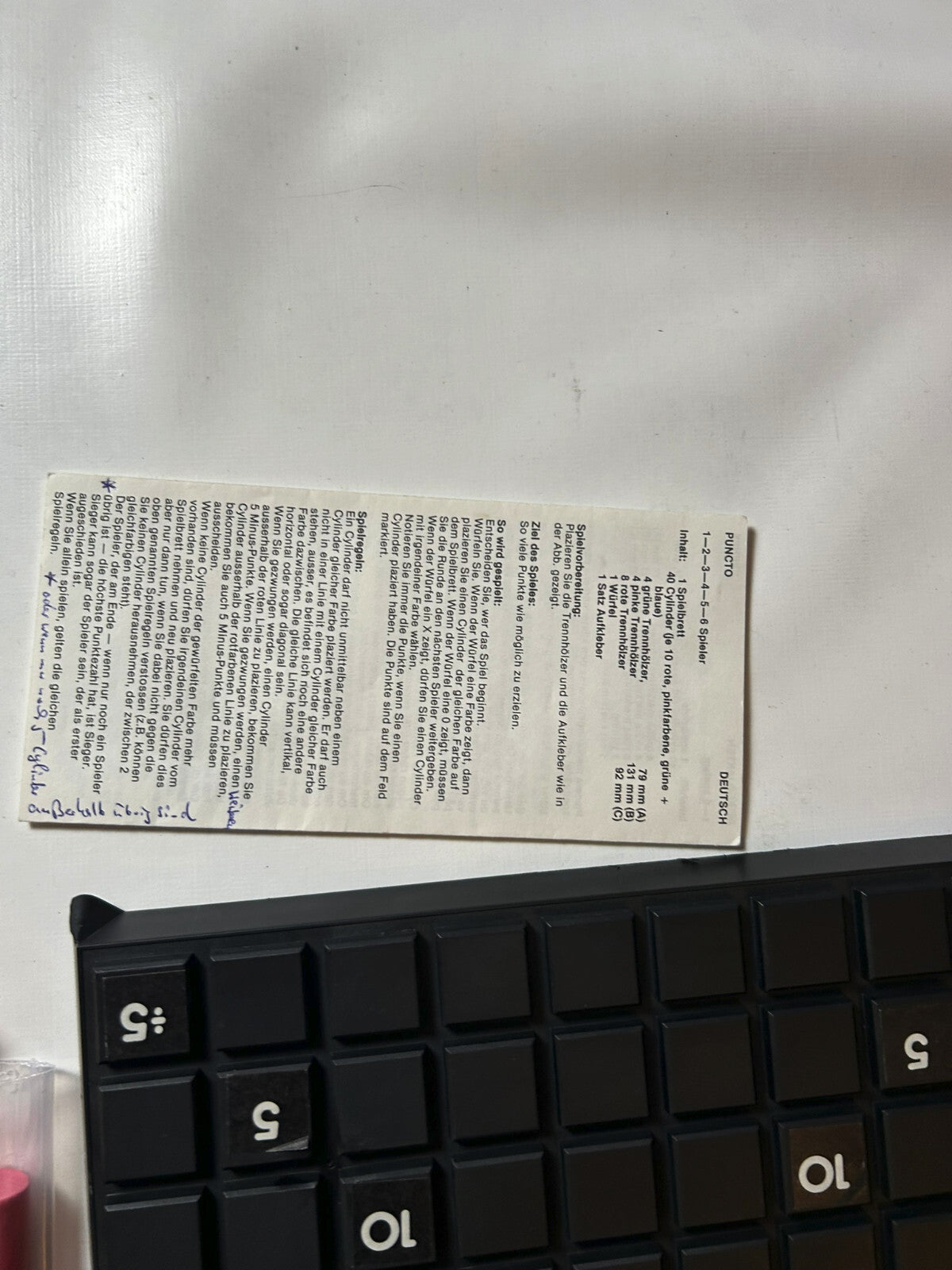Detailfoto 5 – SKU A4764 – Gesellschaftsspiel gebraucht bei Brettspielimperium