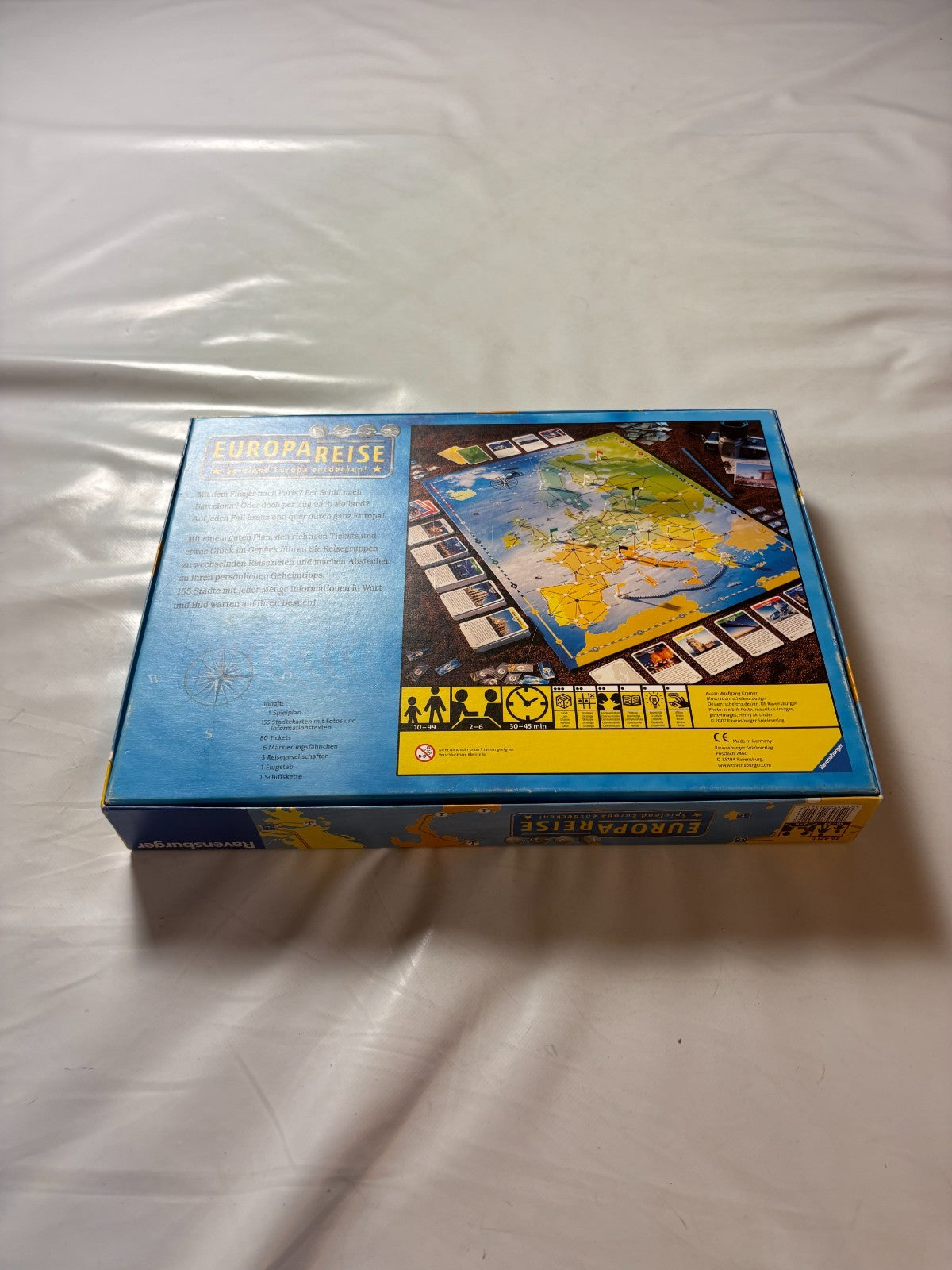 Ravensburger Europareise Gesellschaftsspiel 2007  Vollständig - Ansicht 10