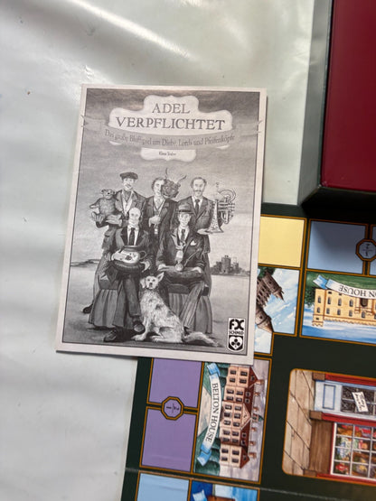 Adel verpflichtet Brettspiel FX Schmid 1990 Gesellschaftsspiel   Unbespielt - Ansicht 7