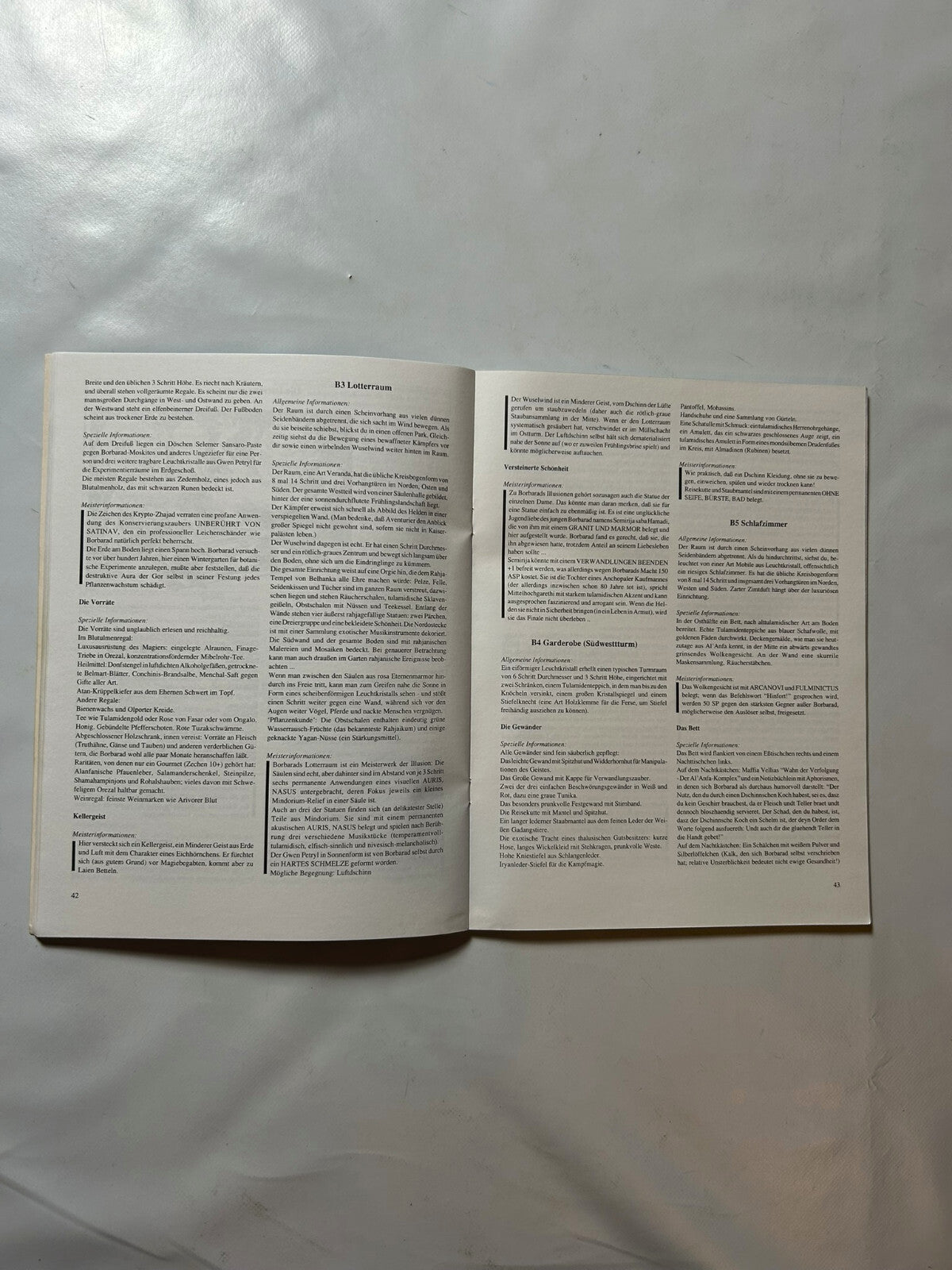 Detailfoto 4 – SKU A7487 – Rollenspiel-Buch gebraucht bei Brettspielimperium