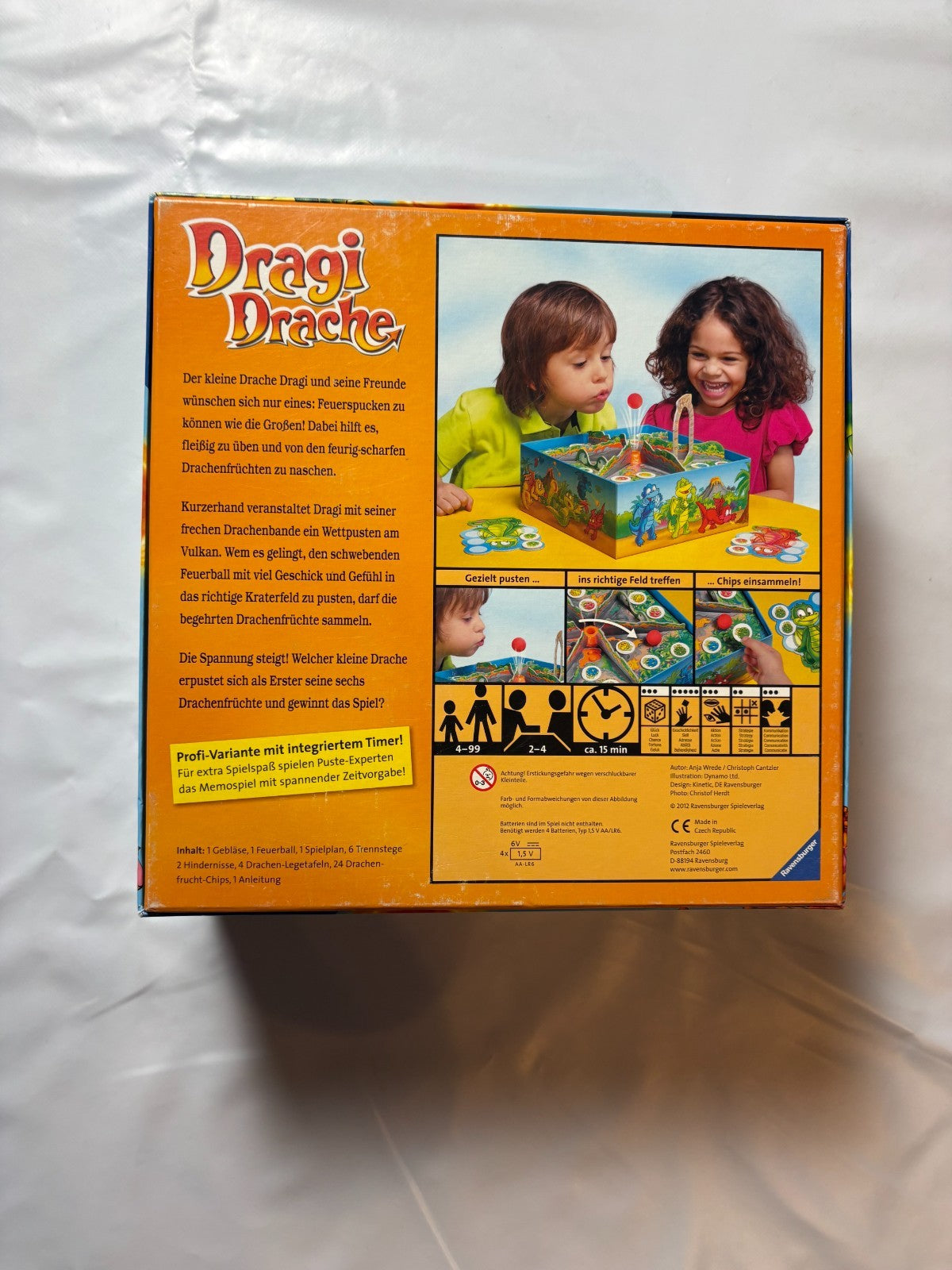 Dragi Drache Ravensburger Spiel Gesellschaftsspiel 2012 - Vollständig - Ansicht 9