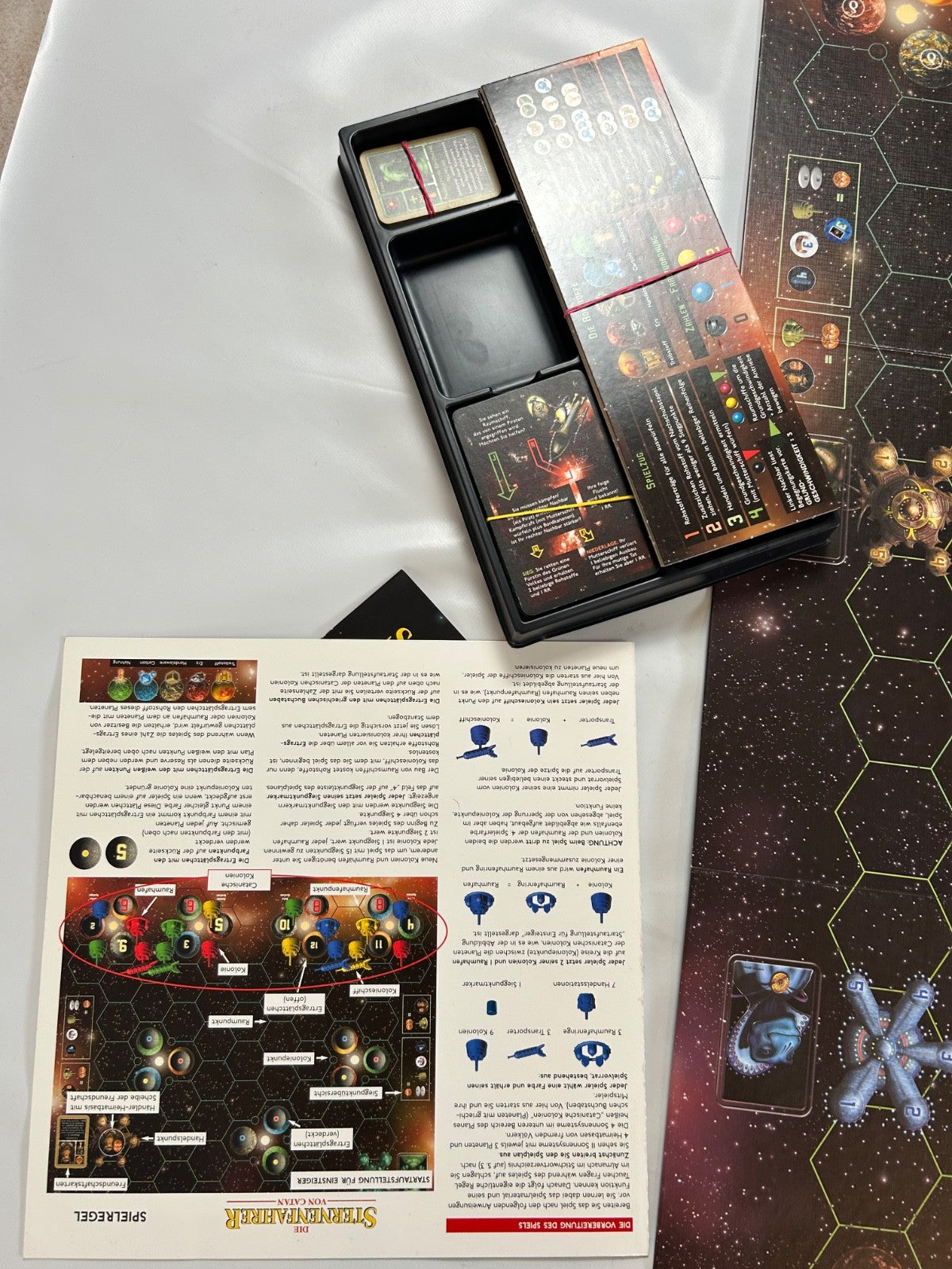 Die Sternenfahrer von Catan Spiel Gesellschaftsspiel Kosmos  Vollständig - Ansicht 7