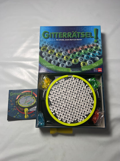 Gitterrätsel Goliath 70473 Brettspiel Gesellschaftsspiel  Vollständig - Ansicht 2