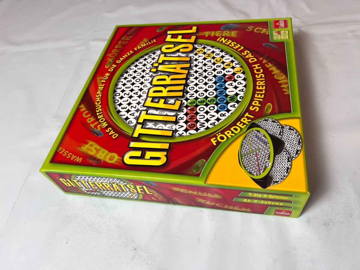 Gitterrätsel Goliath 70473 Brettspiel Gesellschaftsspiel - Vollständig - Ansicht 5