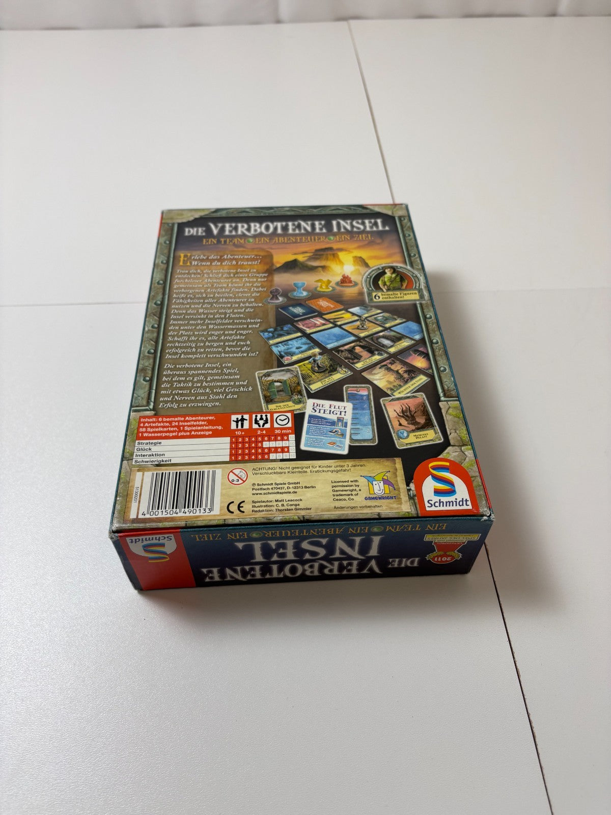 Die verbotene Insel Spiel Gesellschaftsspiel Schmidt Spiele - Vollständig - Ansicht 9